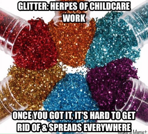 glitter
