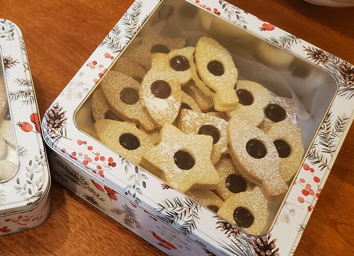 Linzer Cookies