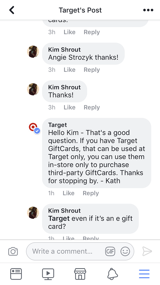 Buy Disney gift cards (at Target) with a Target gift card? Deals